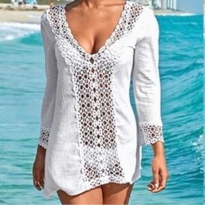 Bikini Coverup - White
